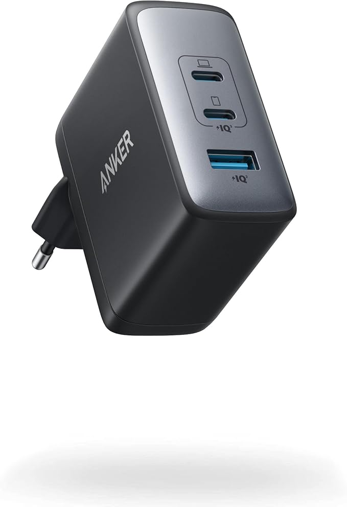 Anker 736 Charger (Nano II 100W) USB-C Netzteil 100W Schnellladegerät 3-Port für MacBook Pro/Air, iPad Pro, iPhone 15/Pro, Galaxy S22