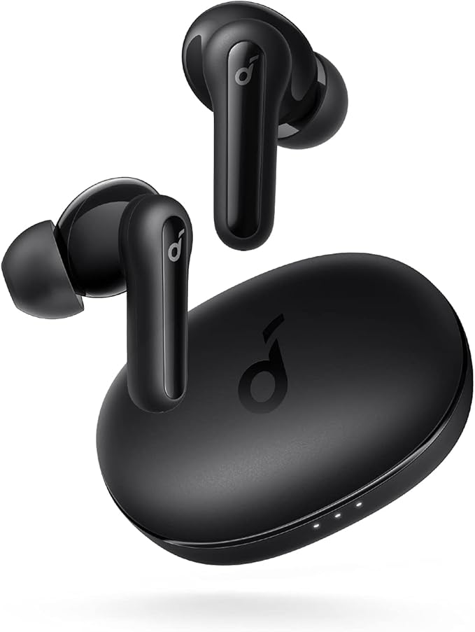 Anker Soundcore P2 Mini Bluetooth Kopfhörer, 10mm Audiotreiber, 32h Akku, USB-C, Bass Booster, Nachtschwarz – A3944