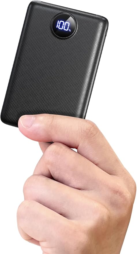 Daximen(Shenzhen)Technology Co., Ltd Daximen 20000mAh Power Bank mit 22.5W PD/QC 3.0, USB-C, LED Display, kompatibel mit iPhone 16 15 14 13