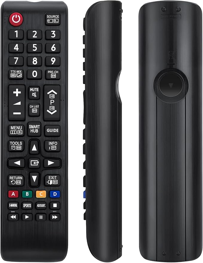 Nein Auslaufartikel (Produktion durch Universal Fernbedienung für Samsung Smart TV - Ersatz für BN59-01199F, AA59 kompatibel mit QLED, 4K, 8K TVs