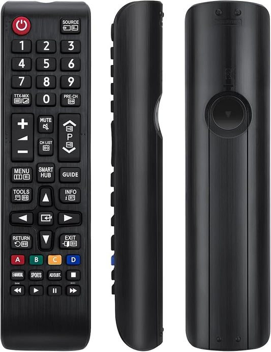 Nein Auslaufartikel (Produktion durch Universal Fernbedienung für Samsung Smart TV - Ersatz für BN59-01199F, AA59 kompatibel mit QLED, 4K, 8K TVs