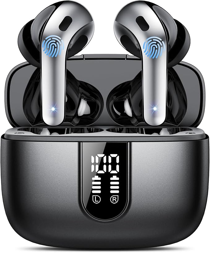 Nein Auslaufartikel (Produktion durch Bluetooth Kopfhörer In Ear Kabellos 2024 mit 50h Spielzeit, Noise Cancelling, IPX7 Wasserdicht, USB-C, ENC Mikrofon