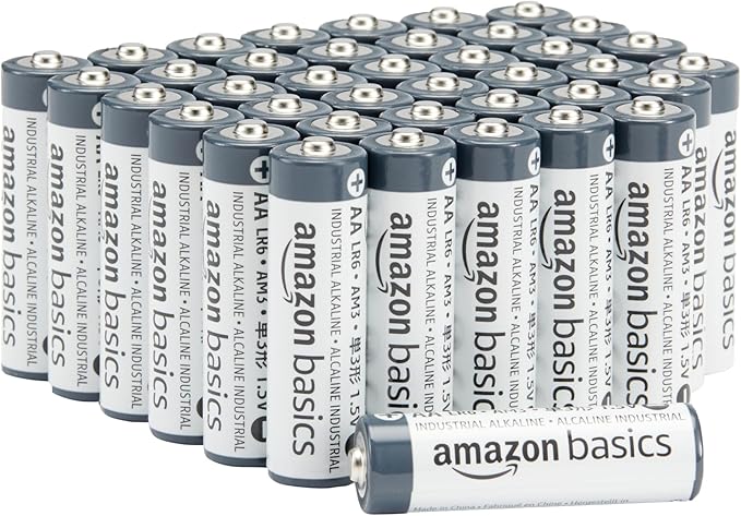 Amazon Basics AA-Alkali-Batterien 40 Stück, 1,5 V, 5 Jahre lagerfähig (2019)