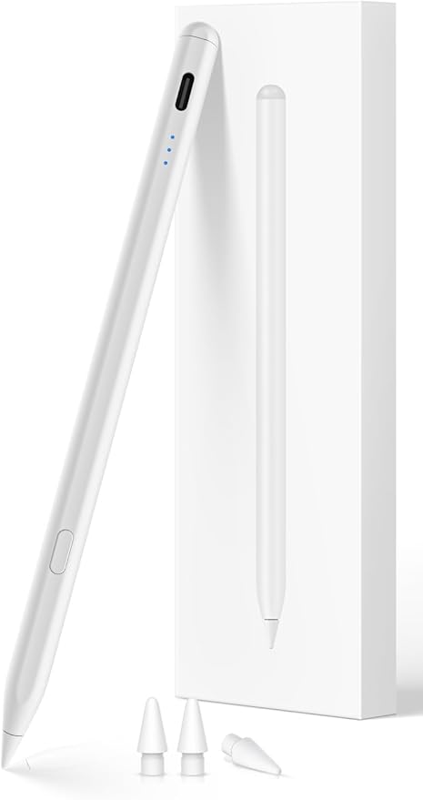 Shenzhen shi Ruidian Tech Co., Ltd. Shenzhen shi Ruidian Tech Stylus Stift für iPad 2018-2025 mit USB-C Schnellladung, Palm Rejection und Neigungssensitivität für iPad Pro/Air/