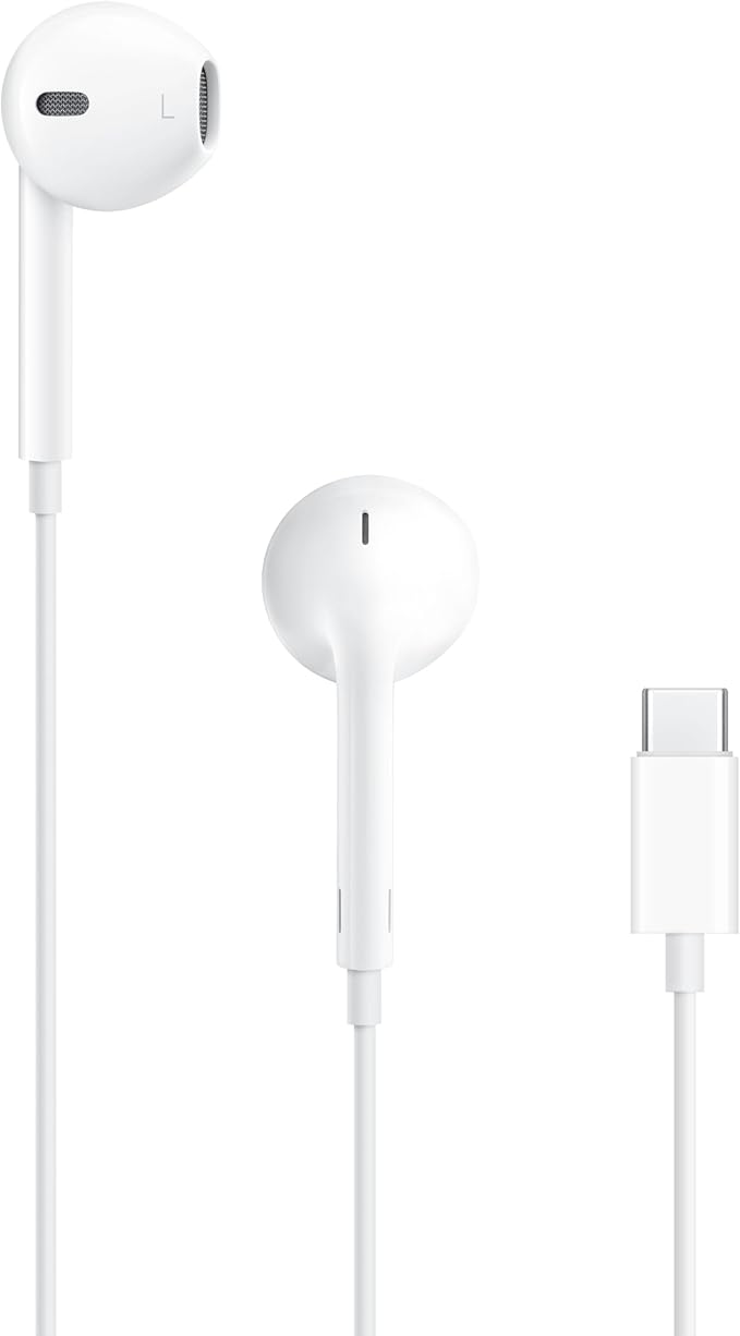 N/A Apple EarPods (USB-C) mit integrierter Fernbedienung, Wasserschutz & satten Bässen