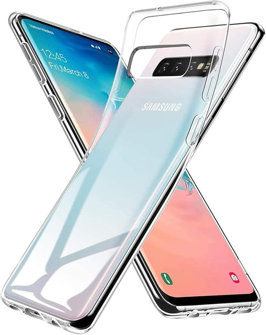 Oprimio Kristallklar Hülle für Samsung Galaxy S10 Plus 2024 [Ultra Dünn, Stoßdämpfend, Leicht]