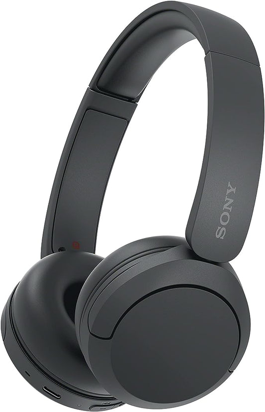 Nein Auslaufartikel (Produktion durch Sony WH-CH520 Kabellose Bluetooth-Kopfhörer On-Ear Schwarz - 50h Akku, Schnellladung, DSEE, Sprachsteuerung