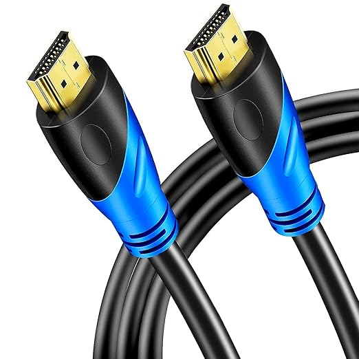 Rommisie HDMI 2.0 Kabel 2m Ultra High Speed 4K/60Hz 18Gbps vergoldet für PS5 PC TV UHD – HDMI20-2M