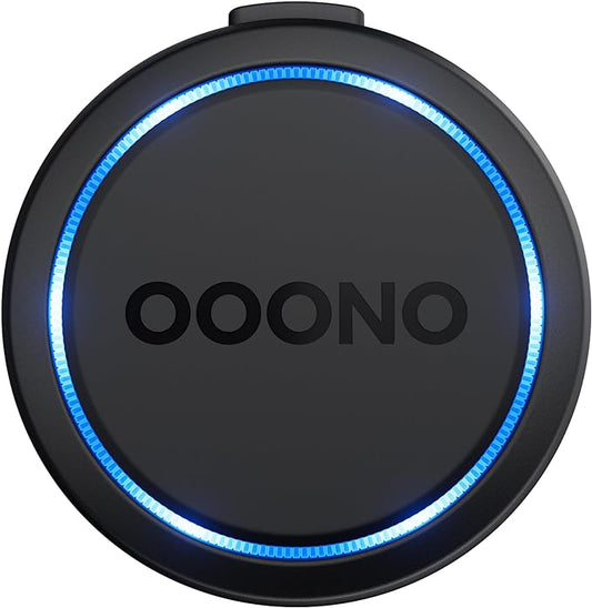 OOONO CO-Driver NO2 2025 - Warnsystem für Tempo-Kontrollen & Gefahrenstellen - LED-Anzeige - CarPlay & Android Auto kompatibel - wiederaufla