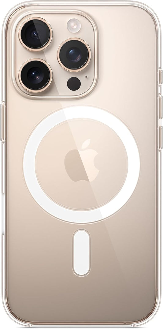 N/A Apple iPhone 16 Pro Clear Case mit MagSafe – Transparent, Kratzfest, Vergilbungsschutz
