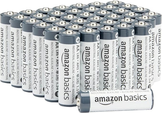 Amazon Basics AA-Alkali-Batterien 40 Stück, 1,5 V, 5 Jahre lagerfähig (2019)